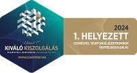 Kiváló szolgáltatás 1. hely 2024